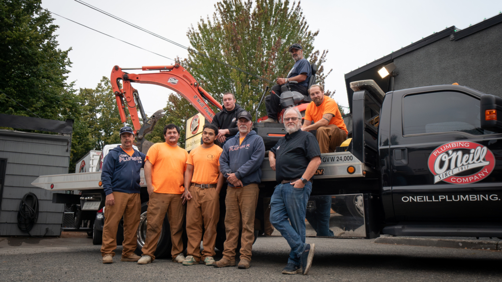 The O'Neill Plumbing Underground Utilities Team